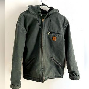 Lightly worn green Carhartt jacket